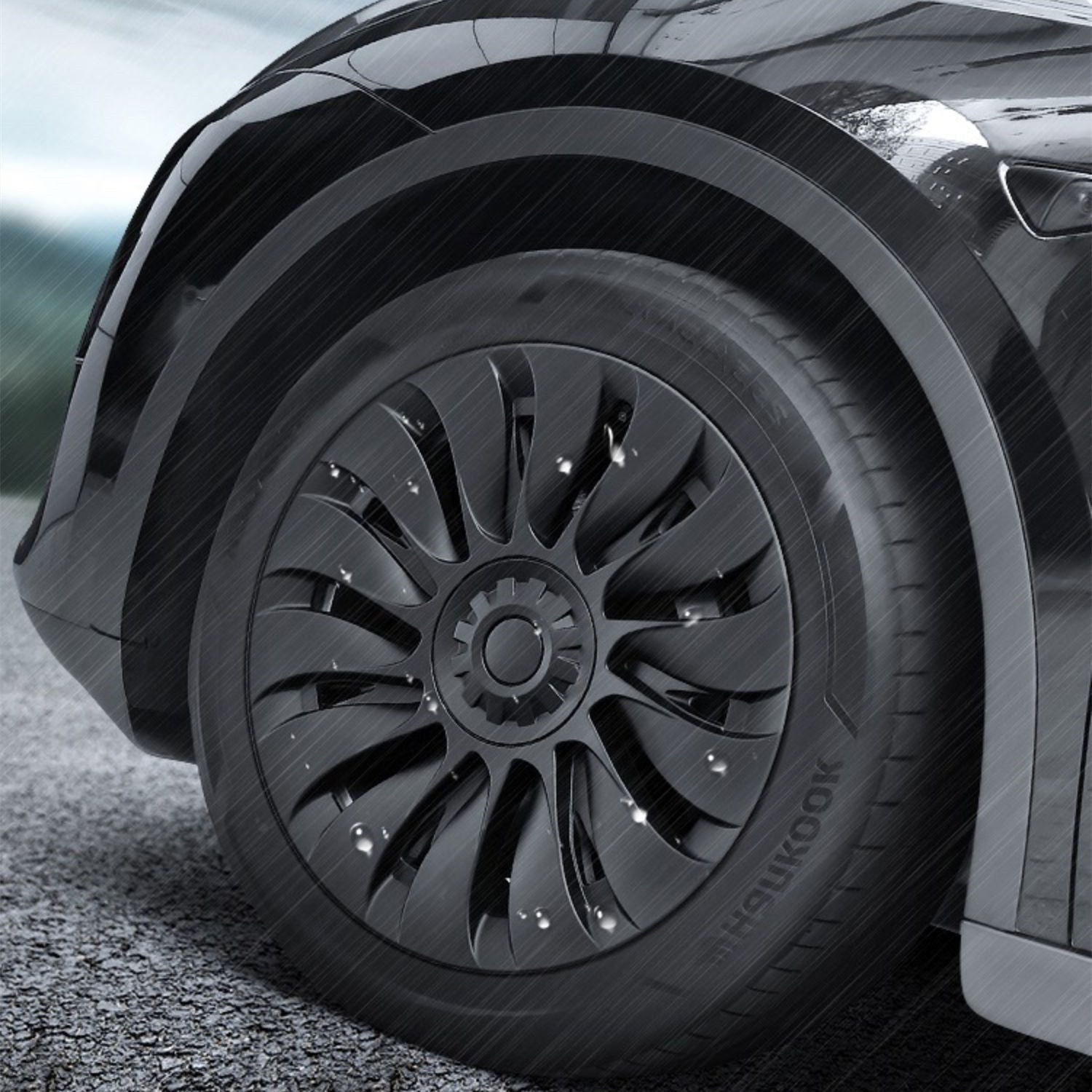 19″ 20″ Uberturbine Wheel Covers  For Tesla Model Y